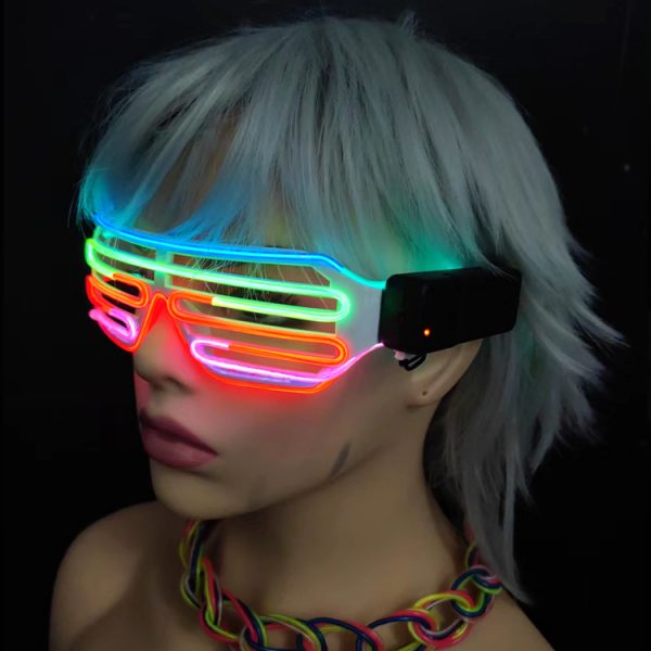 EL wire glasses
